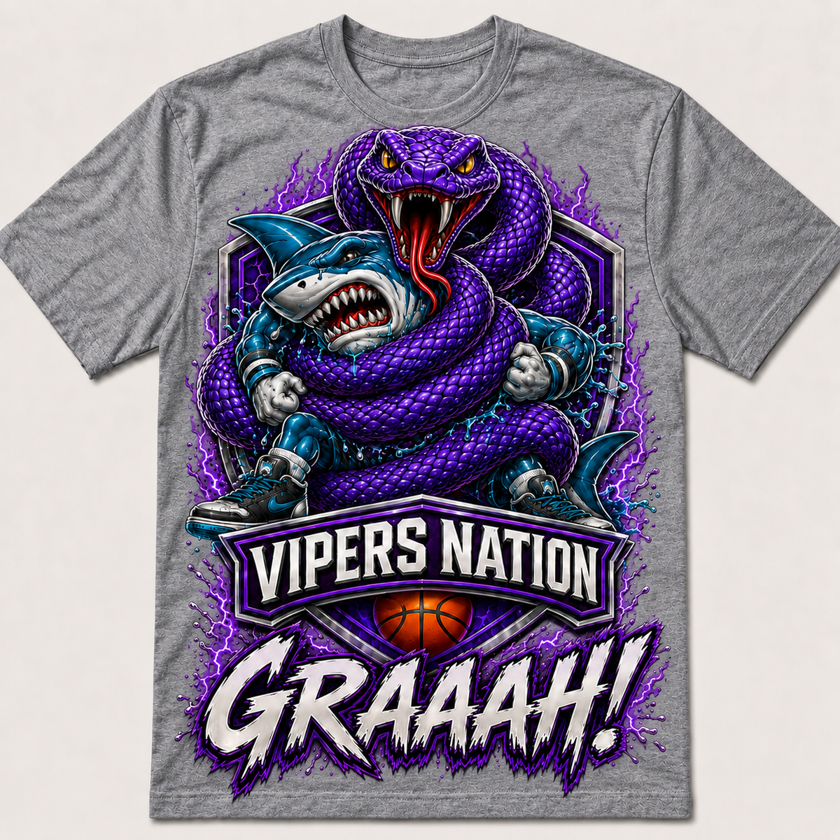 Vipers Nation Graaah! T-Shirt (Kids)