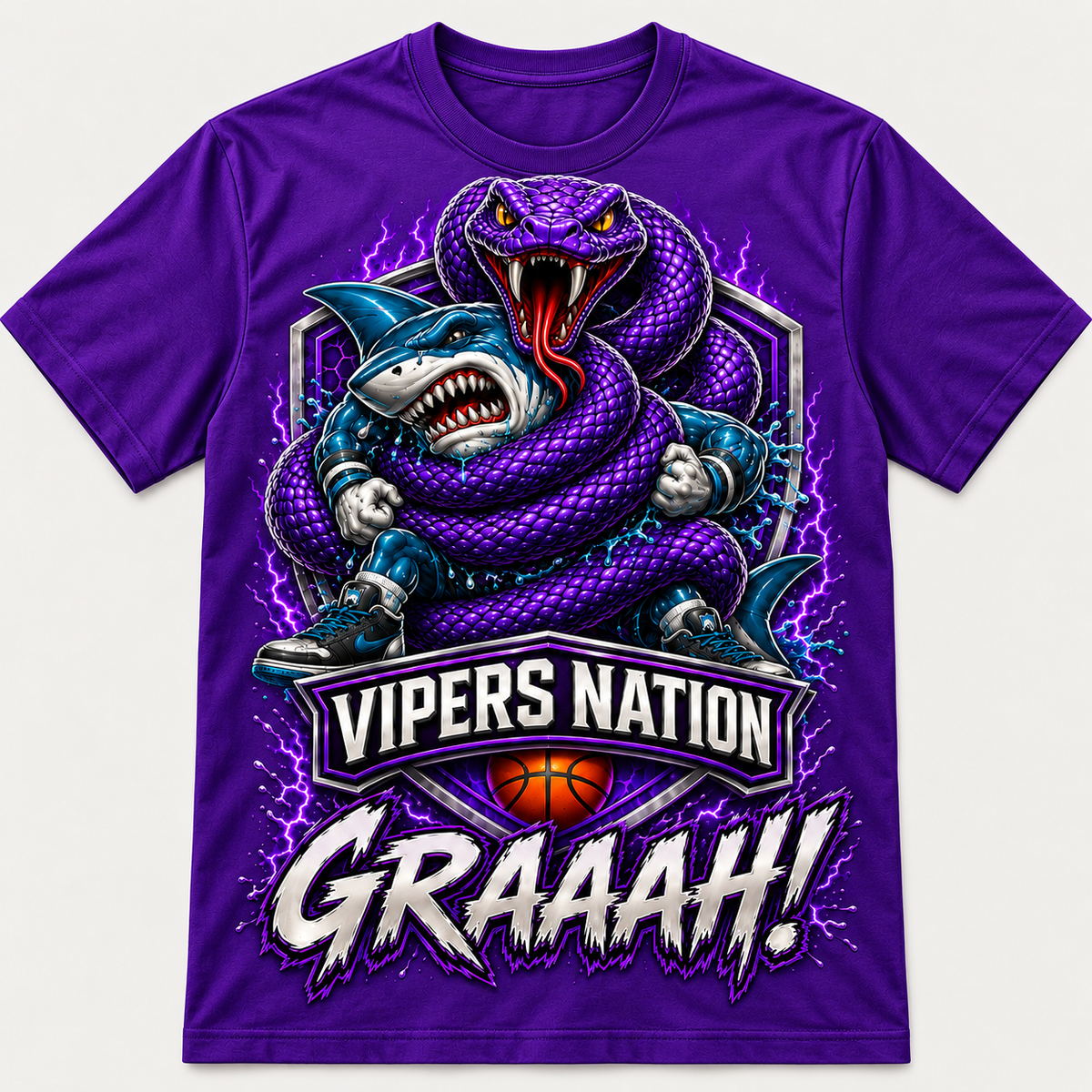 Vipers Nation Graaah! T-Shirt (Kids)