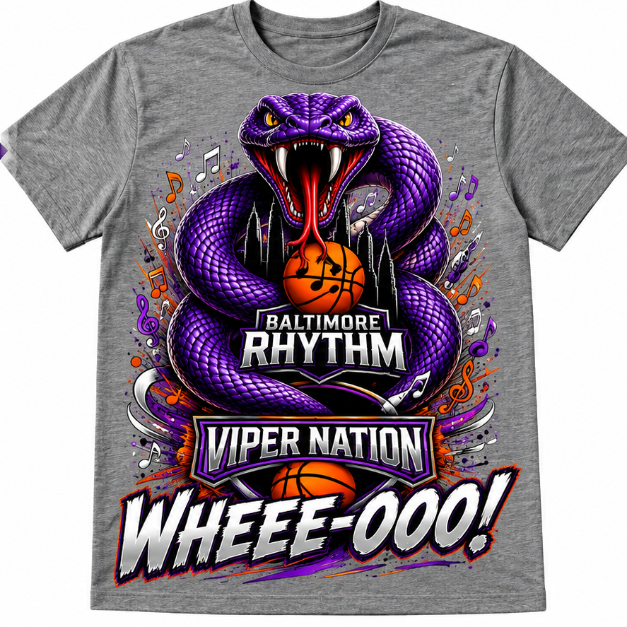 Viper Nation Wheee-Ooo! T-Shirt - Purple Edition (Kids)